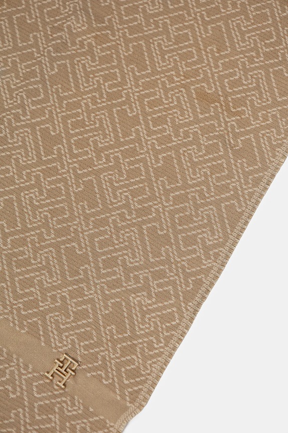 Tommy Hilfiger sciarpa in lana bambino/a AW0AW17143 beige SS25
