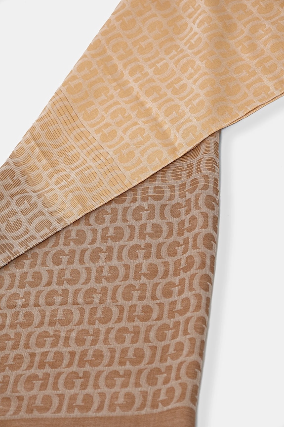 Μεγάλο κασκόλ Guess AW5279.COT03 καφέ SS25