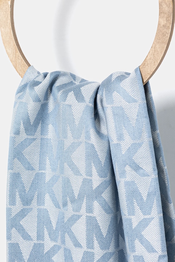 MICHAEL Michael Kors scialle con aggiunta di lana 540072. blu SS25