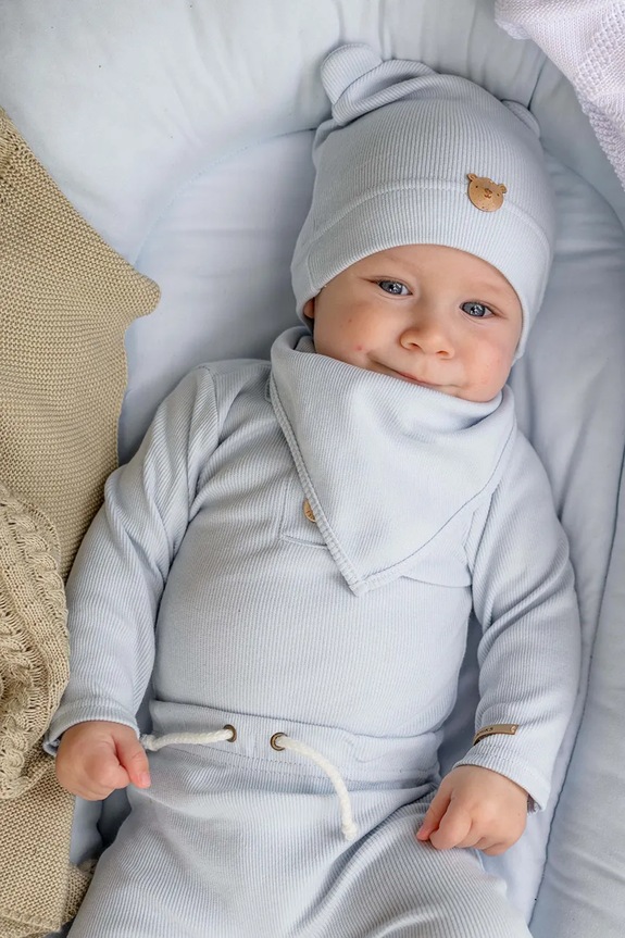 Jamiks chusta dziecięca JONE pozostałe szary JONE.Chustka.JWH068.K