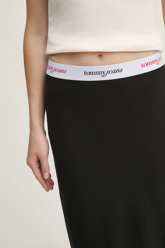 Tommy Jeans spódnica czarny DW0DW19365