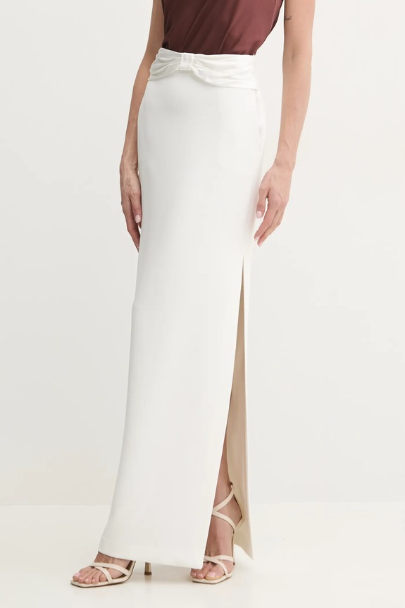 Φούστα Elisabetta Franchi casual λευκό GO10151E2