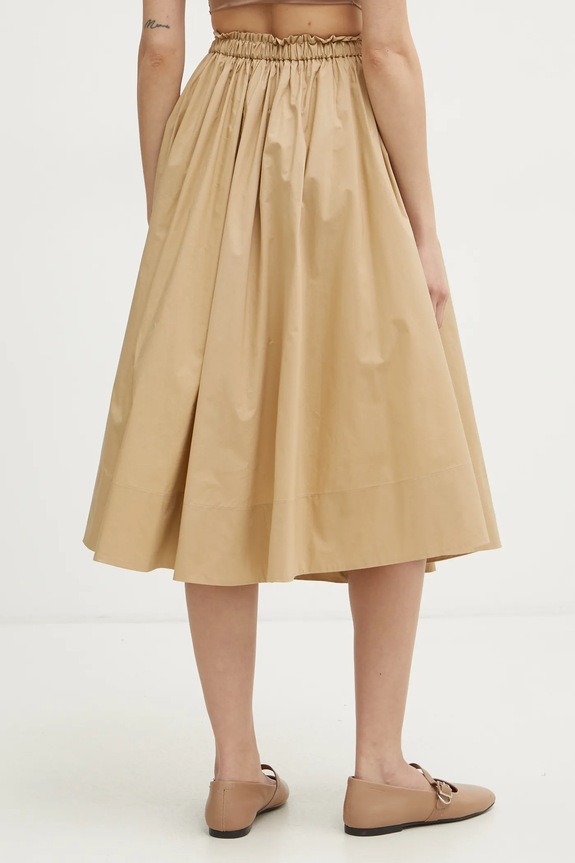 Ρούχα Βαμβακερή φούστα Forte Forte 13619.my.skirt πράσινο