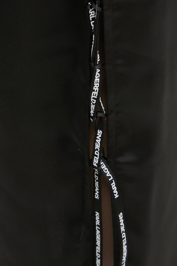 Karl Lagerfeld Jeans fustă negru A1W12010