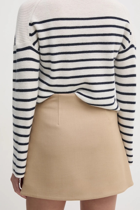 Odzież Tommy Hilfiger spódnica WW0WW44994 beżowy