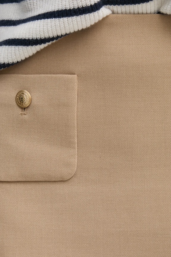 Tommy Hilfiger spódnica beżowy WW0WW44994