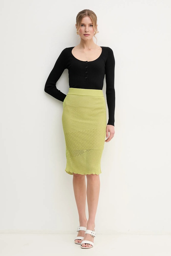 Suknja Pinko 104892.A2EB zelena SS25