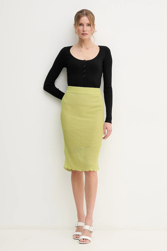Suknja Pinko 104892.A2EB zelena SS25