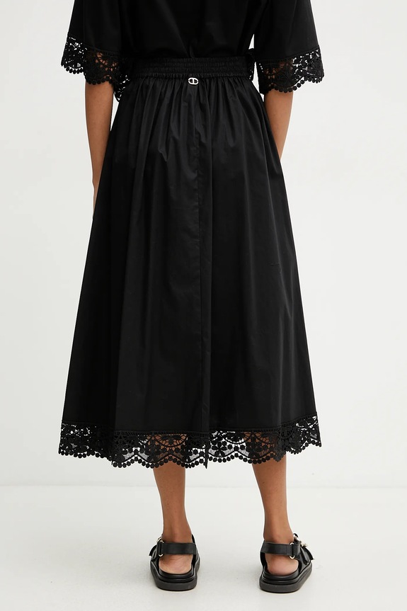 Odzież Twinset spódnica 251TT2095 czarny