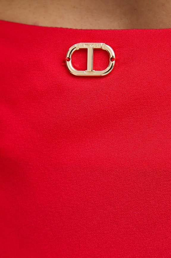 Twinset spódnica czerwony 251TT2193