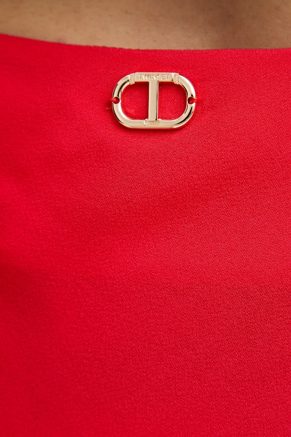 Twinset spódnica czerwony 251TT2193