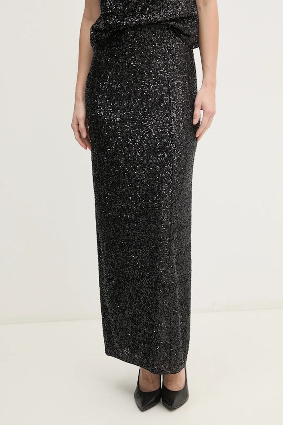 DIANE VON FURSTENBERG gonna semplice nero DVFKL4S001