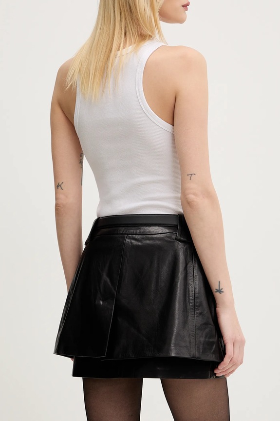 Abbigliamento IRO gonna in pelle WP31YORI nero