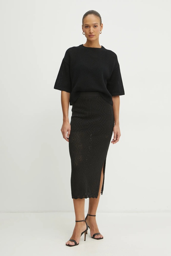 Abbigliamento Liviana Conti gonna F5SB49 nero
