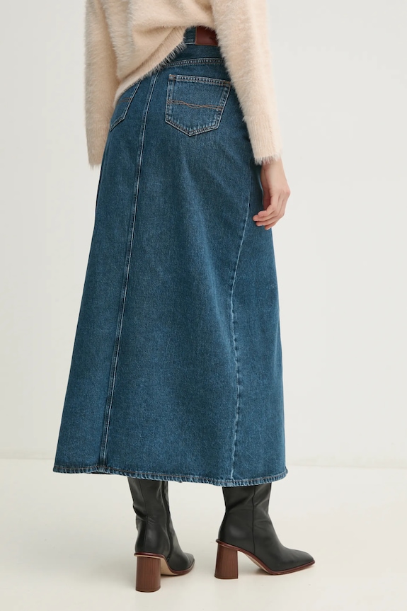 Oblačila Jeans krilo Pepe Jeans MAXI SKIRT HW PL901185EF2L modra