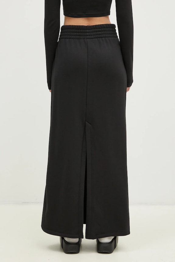 Clothing adidas Originals cotton skirt MAXI SKIRT JC8538 black
