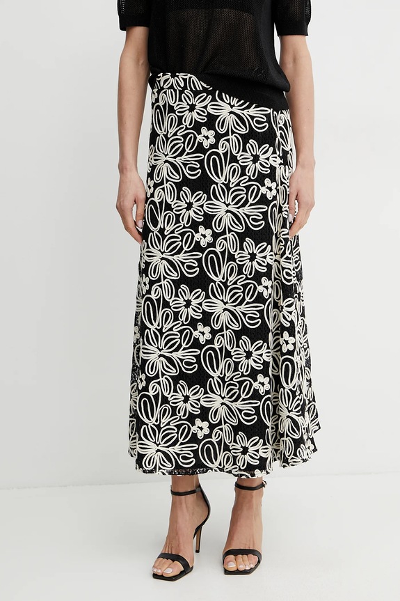 Luisa Spagnoli gonna maxi nero 541989