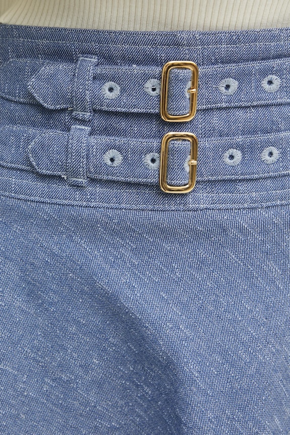 Marella spódnica LUPPOLO niebieski 2513101041