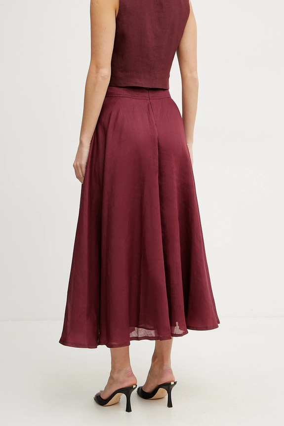 Ruházat Marella szoknya NIPPON 2513101082 burgundia