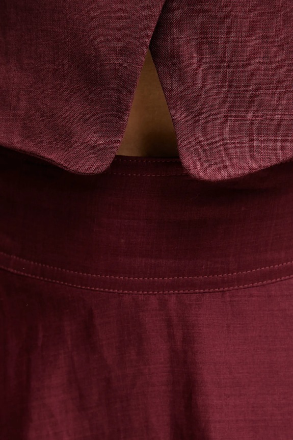 Marella szoknya NIPPON burgundia 2513101082