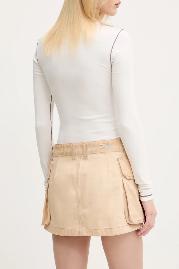 Ρούχα Φούστα Diesel DE-TON SKIRT A15784.09L26 μπεζ