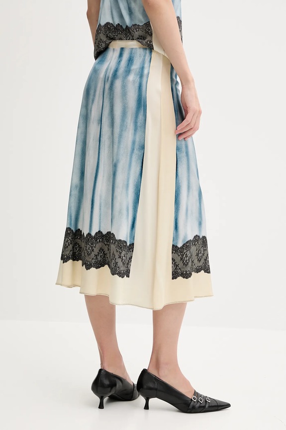Sukňa Diesel O-NEIRIC SKIRT A16750.0IKAS modrá SS25