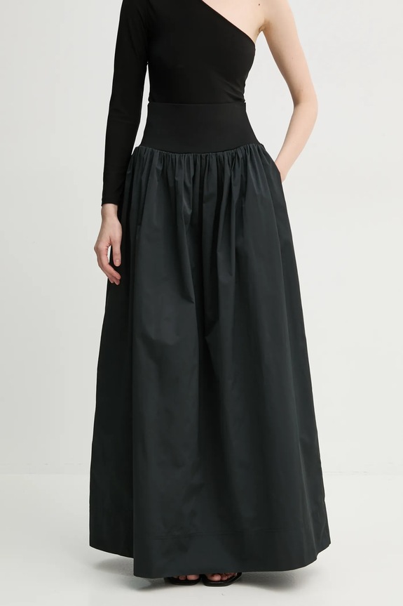 Suknja A.L.C. bez uzorka crna 3SKRT00616