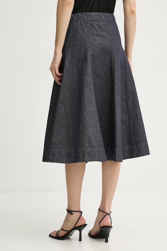 Îmbrăcăminte Theory fusta jeans O1104302 bleumarin
