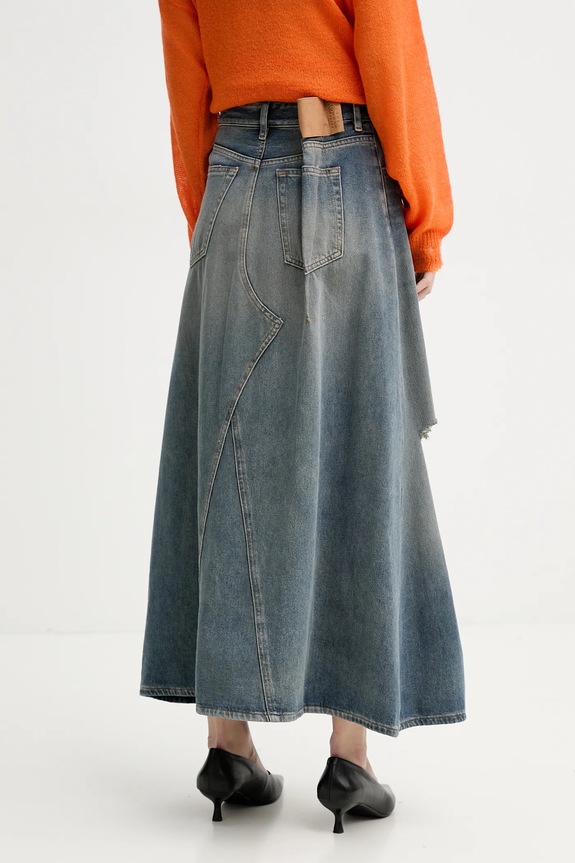 Clothing MM6 Maison Margiela denim skirt S52ME0022.M30017 blue
