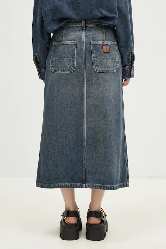 Odjeća Traper suknja Carhartt WIP Marvin Skirt I034647.014Q plava