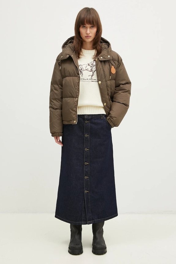 Carhartt WIP denim skirt Marvin Skirt I034647.102 blue