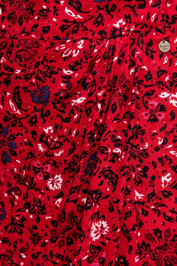 Φούστα Pepe Jeans CLAU κόκκινο PL901199