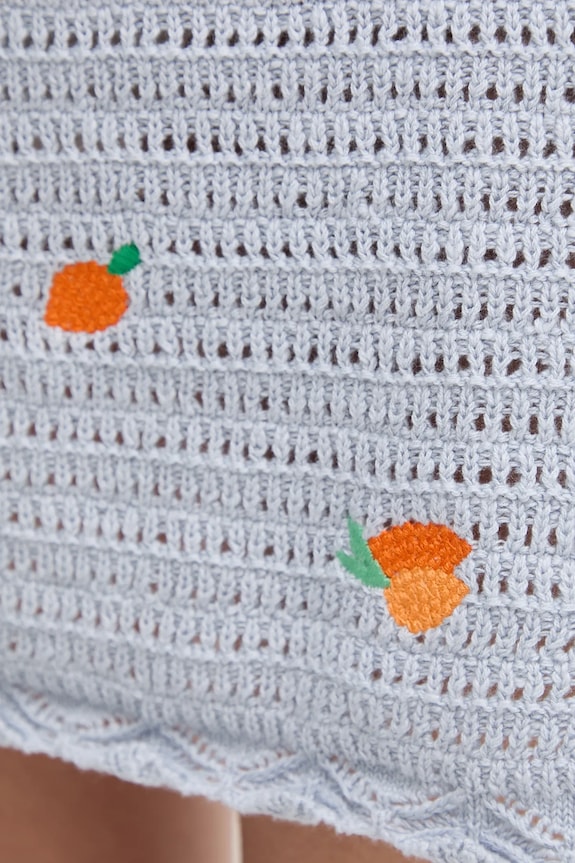 Βαμβακερή φούστα Pepe Jeans OLAYA SKIRT PL901212 μπλε