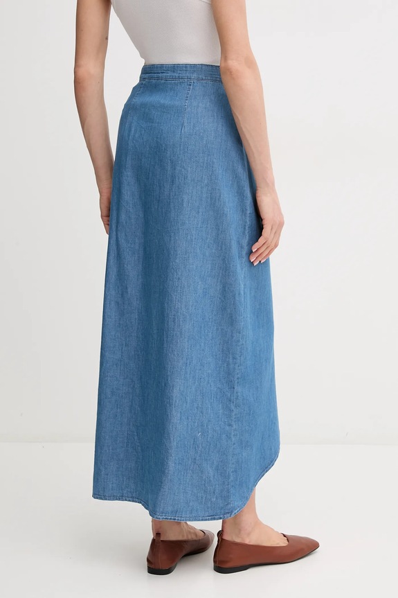 Oblečenie Rifľová sukňa Pepe Jeans MAXI SKIRT HW SUNSET PL901218 modrá