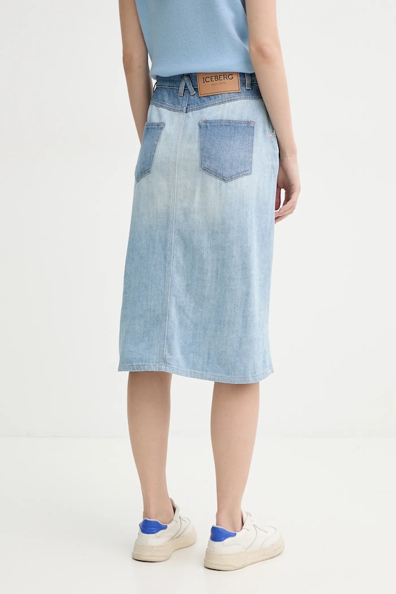 Abbigliamento Iceberg gonna di jeans C071.0188 blu