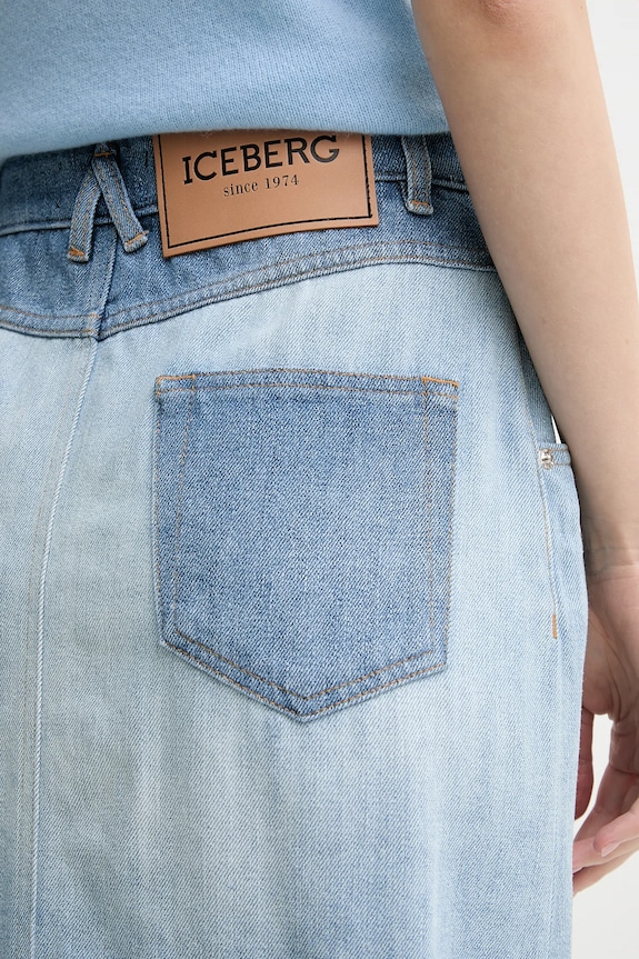 Iceberg gonna di jeans blu C071.0188