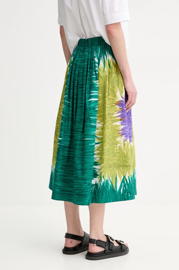 Odjeća Pamučna suknja Weekend Max Mara 2515101036600 zelena