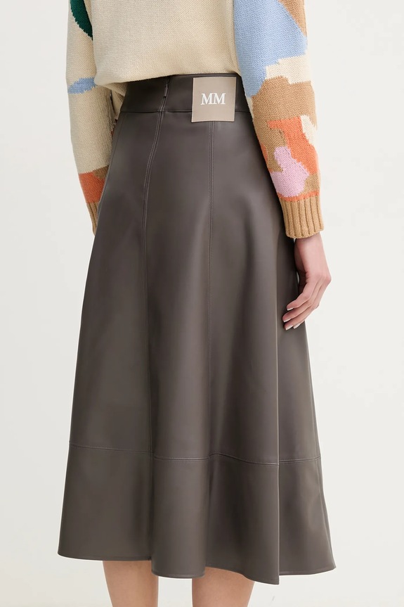 Odzież MM by Max Mara spódnica 2516771027600 brązowy
