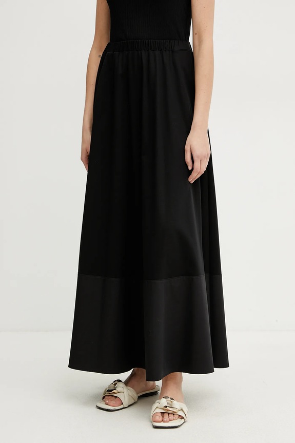 Sukňa MM by Max Mara látka čierna 2516771028600