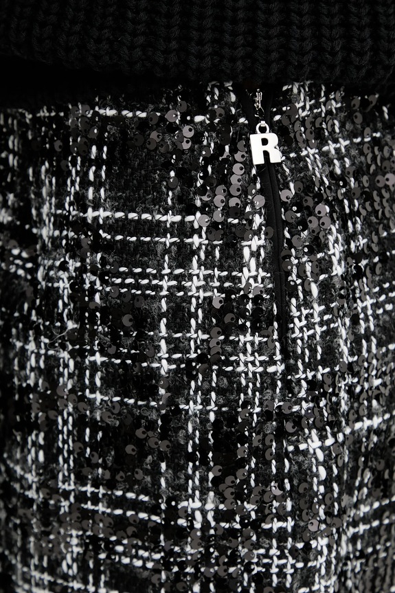 Rotate szoknya Boucle Mini fekete 113556000