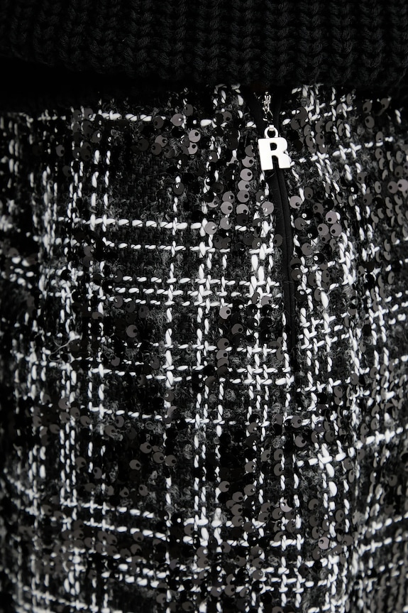 Rotate szoknya Boucle Mini fekete 113556000