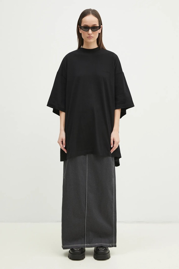 adidas Originals gonna in cotone Aop Maxi Skirt JJ3142 grigio