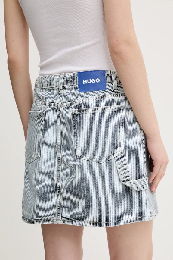 Oblečenie Rifľová sukňa Hugo Blue 50537444 modrá