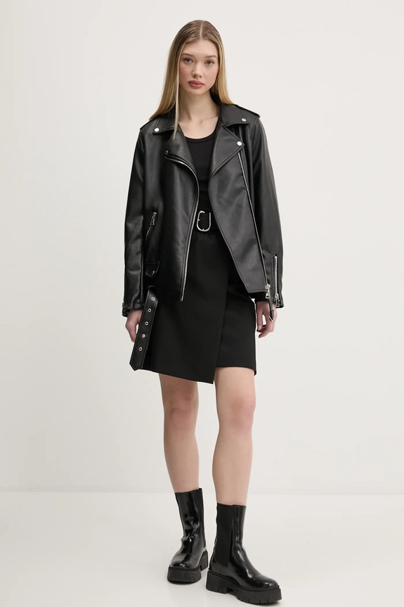 Φούστα HUGO 50545768 μαύρο SS25