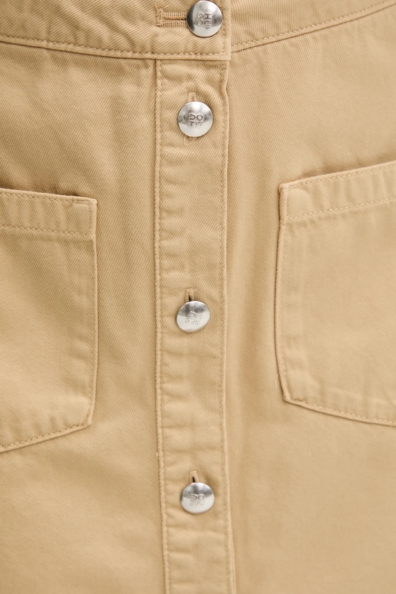 HUGO gonna in cotone beige 50536086