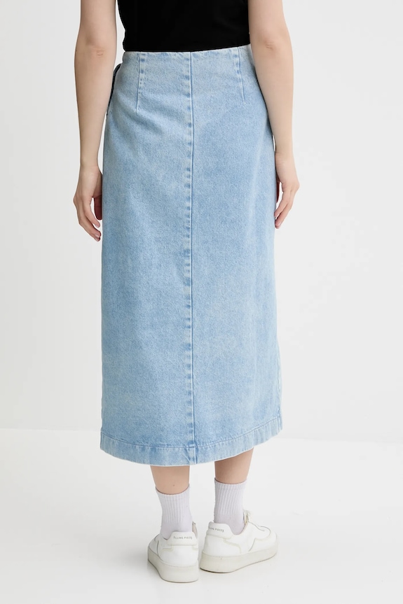 Oblačila Jeans krilo HUGO 50535372 modra