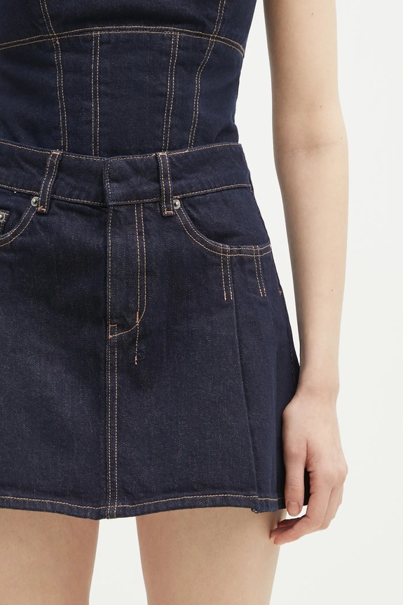 KSUBI gonna di jeans Hera Mini blu navy WPS25SK002