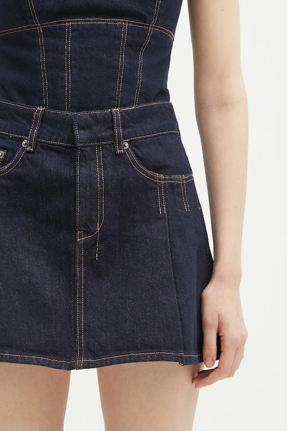 KSUBI gonna di jeans Hera Mini blu navy WPS25SK002