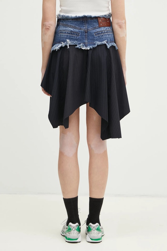 Clothing Andersson Bell skirt Denim Combination Fairy apa800w navy