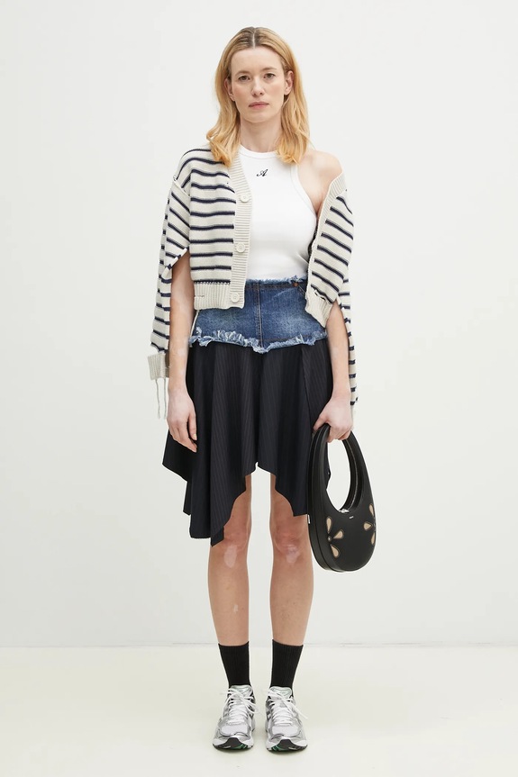 Andersson Bell skirt Denim Combination Fairy apa800w navy